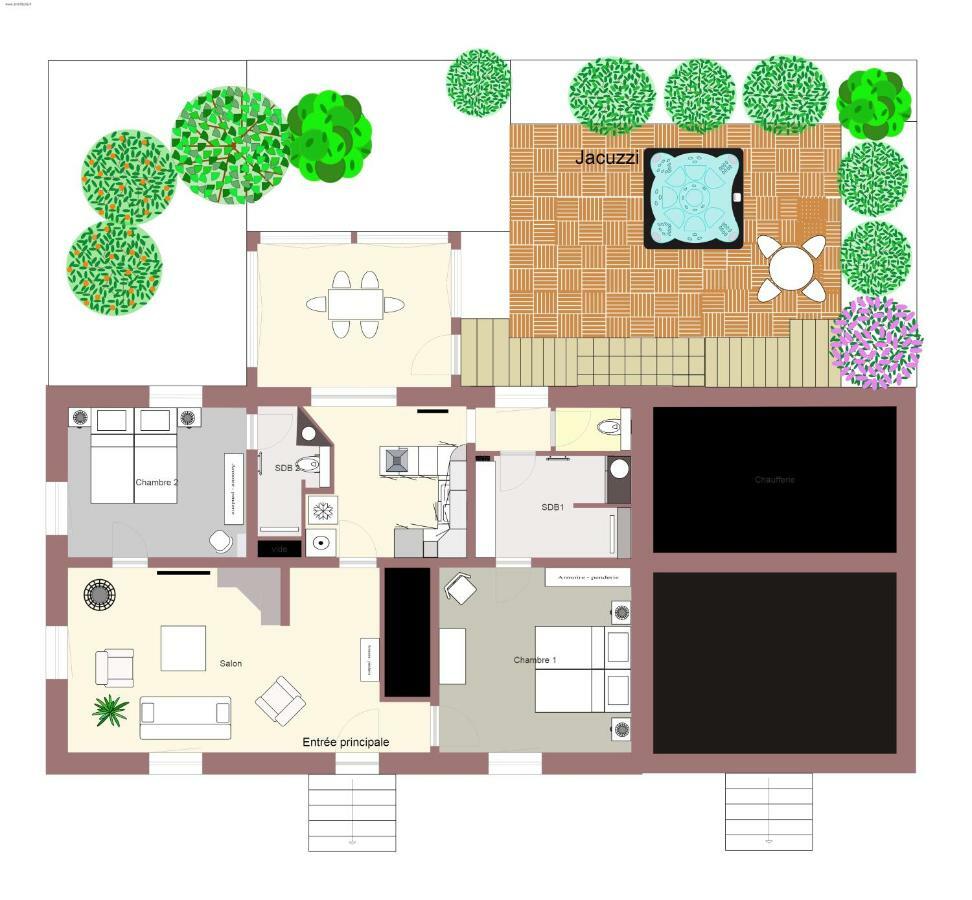 Maison Des Ecluses Strasbourg F3 90M2 Jacuzzi Climatisation Экстерьер фото